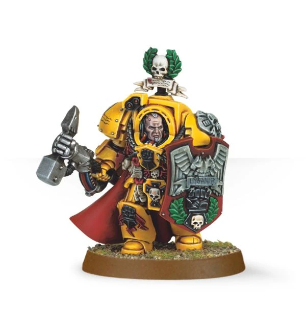 Games Workshop Imperial Fists Captain Lysander Games Workshop Imperial Fists Captain Lysander