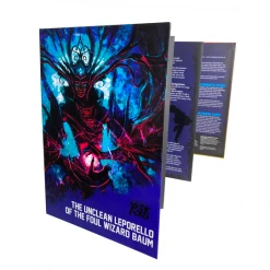 Free League Publishing Mork Borg RPG : The Unclean Leporello Of The Foul Wizard Baum Role Playing Games