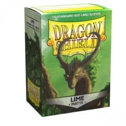 Arcane Tinmen Dragon Shield: Lime - Matte (100)