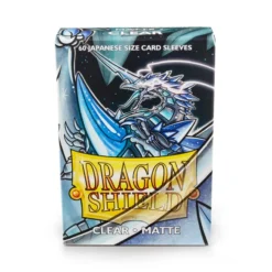 Arcane Tinmen Dragon Shields : Clear - Matte (60 Count Japanese Size)