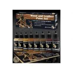 Scale75 Wood And Leather Paint Set Paints