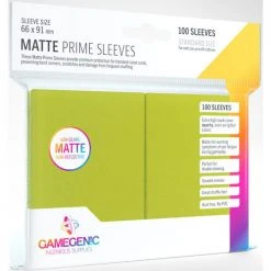 Gamegenic Matte Prime Sleeves (100 Count) (10 Color Options) Gaming Accessories