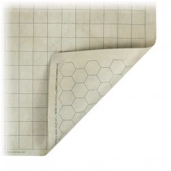 Game Mats Chessex 1" Square & 1" Hex Reversible 54 X 102 MondoMat