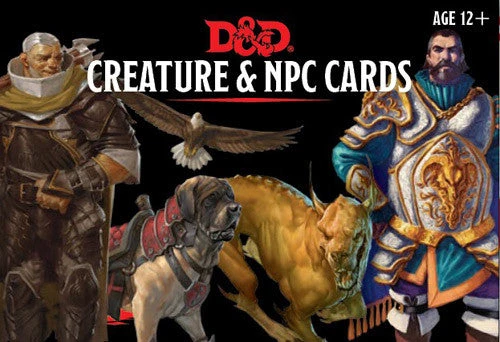 Gale Force Nine Dungeons & Dragons - Creature & NPC Cards Gale Force Nine Dungeons & Dragons - Creature & NPC Cards
