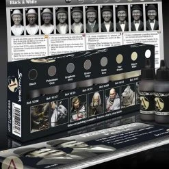 Scale75 Paints Black & White Paint Set