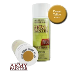 Army Painter Paints SPRAY Paint: Desert Yellow