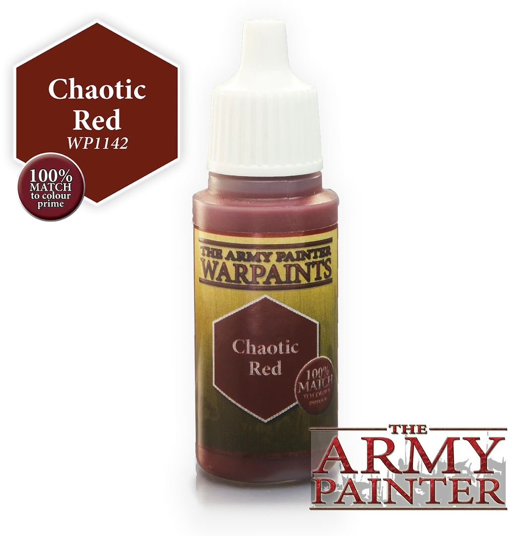 Army Painter - Chaotic Red 3 Army Painter - Chaotic Red