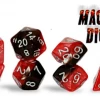Gate Keeper Games Supernova; Magma 7 Dice Set