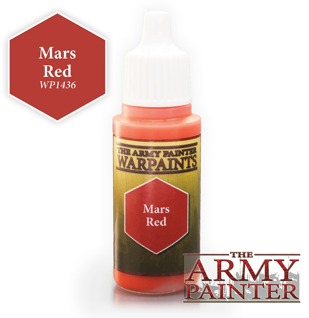 Army Painter - Mars Red Paints Army Painter - Mars Red Paints