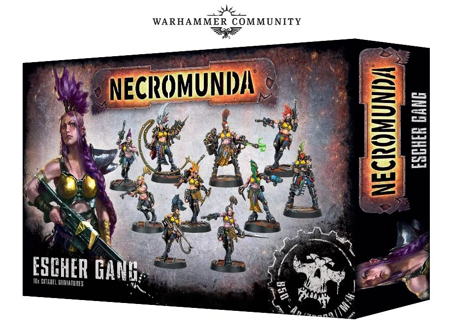 Games Workshop Necromunda Escher Gang Games Workshop Necromunda Escher Gang