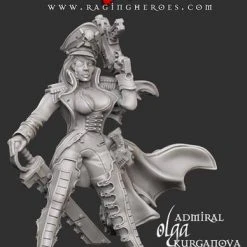Raging Heroes TGG - Admiral Olga Kurganova Warhammer 40,000