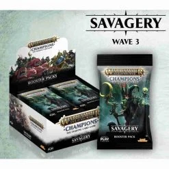 Playfusion Warhammer Champions CCG Savagery- Booster Box