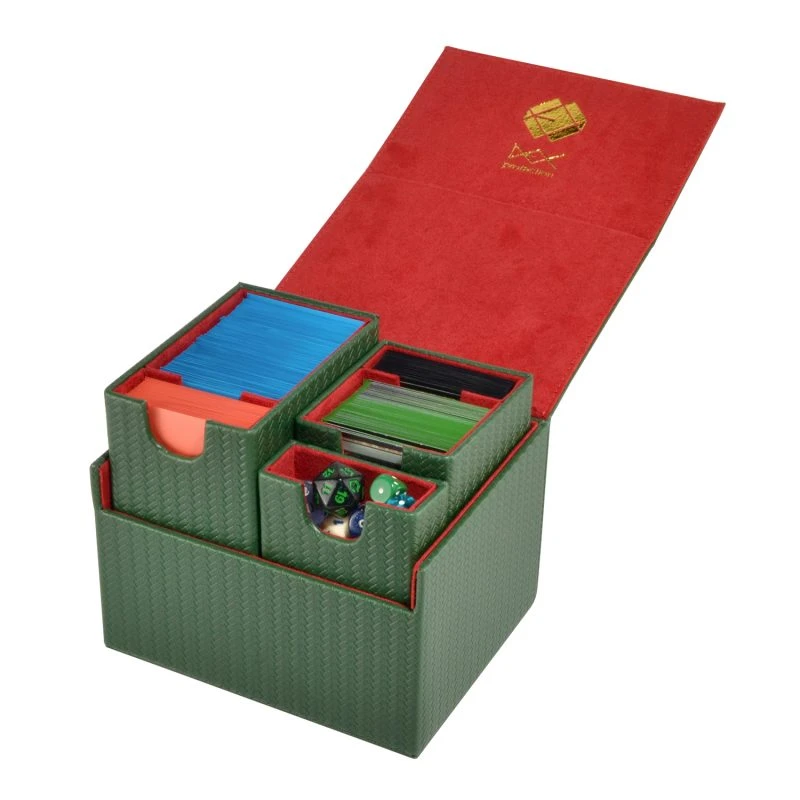 Dex Protection : Large Proline Deck Box - Green 3 Dex Protection : Large Proline Deck Box - Green