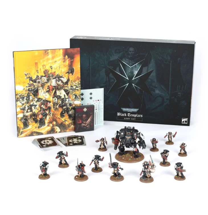 Games Workshop Black Templars Army Set 3 Games Workshop Black Templars Army Set
