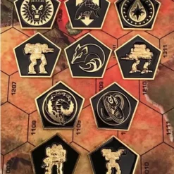 Alpha Omega Hobby Merch BattleTech : Challenge Coin (30 Options)