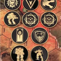 Alpha Omega Hobby Merch BattleTech : Challenge Coin (30 Options)