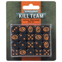 Games Workshop Kill Team - Corsair Voidscarred Dice Set