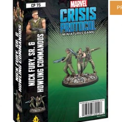 Atomic Mass Marvel: Crisis Protocol - Nick Fury Sr, & Howling Commandos (pre-order) Marvel Crisis Protocol