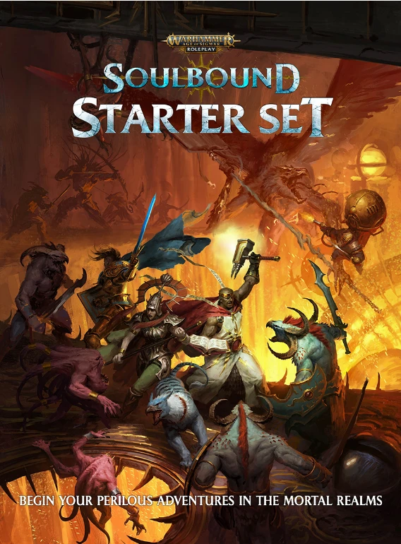 Cubicle 7 Warhammer Age Of Sigmar : Soulbound Starter Set Role Playing Games 3 Cubicle 7 Warhammer Age Of Sigmar : Soulbound Starter Set Role Playing Games