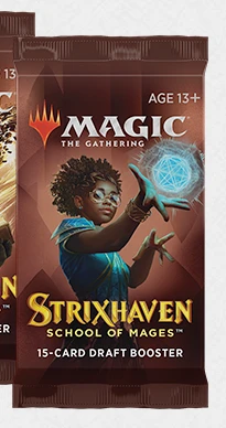 Wizards Of The Coast MtG: Strixhaven Draft Booster Pack Magic The Gathering