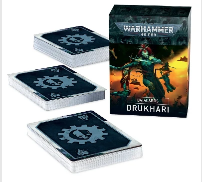 Games Workshop Datacards: Drukhari 3 Games Workshop Datacards: Drukhari