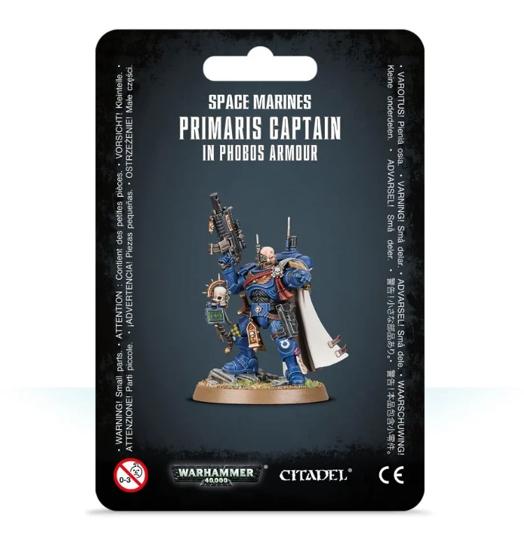 Games Workshop Primaris Captain In Phobos Armor Games Workshop Primaris Captain In Phobos Armor