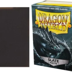 Arcane Tinmen Dragon Shield: Slate - Matte (100) Gaming Accessories