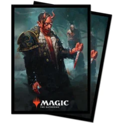 ULTRA PRO INTERNATIONAL, LLC Magic The Gathering CCG: Kaldheim - 100ct Tibalt Sleeves