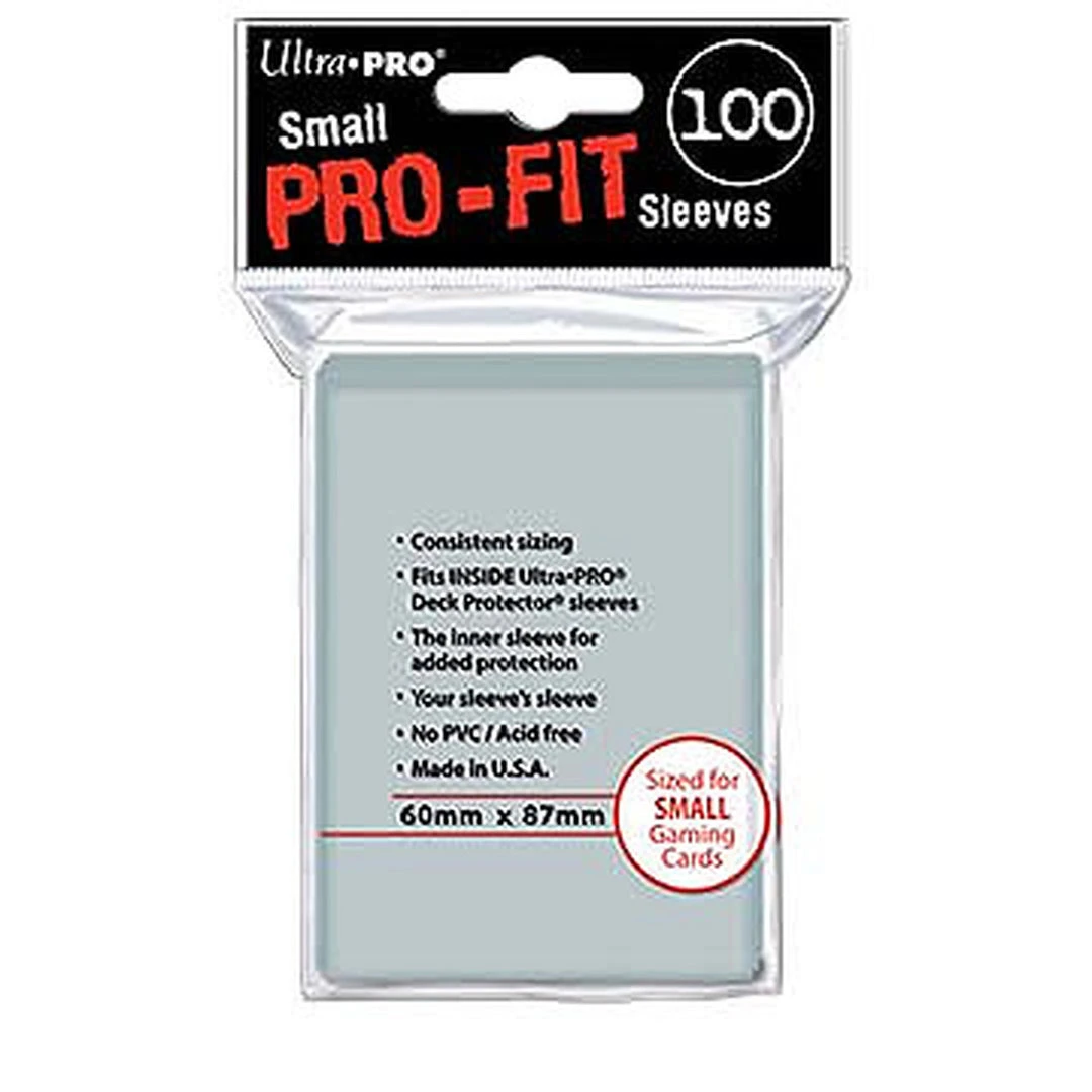Ultra Pro Deck Protector Sleeves (100) Small Size Clear 3 Ultra Pro Deck Protector Sleeves (100) Small Size Clear