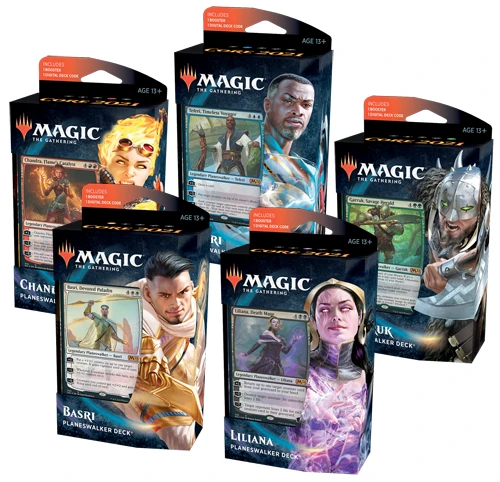 Wizards Of The Coast MtG: Core Set 2021 Planeswalker Deck Magic The Gathering 3 Wizards Of The Coast MtG: Core Set 2021 Planeswalker Deck Magic The Gathering
