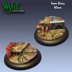 Wyrd Malifaux : 40mm Sewer Bases (2)