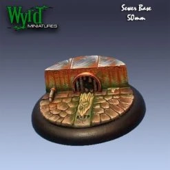 Wyrd Malifaux : 50mm Sewer Base Bases