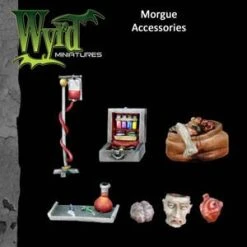 Wyrd Bases Malifaux : Morgue Base Accessories