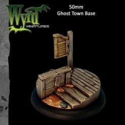 Wyrd Malifaux : 50mm Ghost Town Base Bases