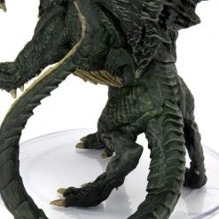 Wizards Of The Coast D&D Premium Painted Figure: Adult Black Dragon