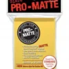 Ultra Pro UP 50 Count - Yellow Deck Protector Sleeves