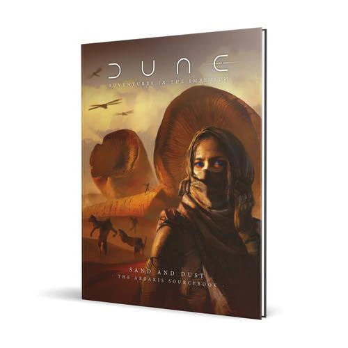 Modiphius Sci Fi Dune: Adventures In The Imperium RPG - Sand & Dust Modiphius Sci Fi Dune: Adventures In The Imperium RPG - Sand & Dust