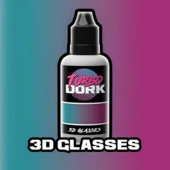 Turbo Dork Paints 3D Glasses