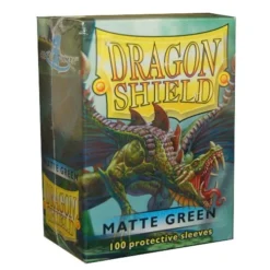 Arcane Tinmen Dragon Shield: Green - Matte (100)