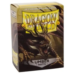 Arcane Tinmen Gaming Accessories Dragon Shield: Umber - Matte (100)