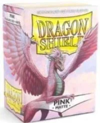Arcane Tinmen Dragon Shield: Pink -matte (100) Gaming Accessories