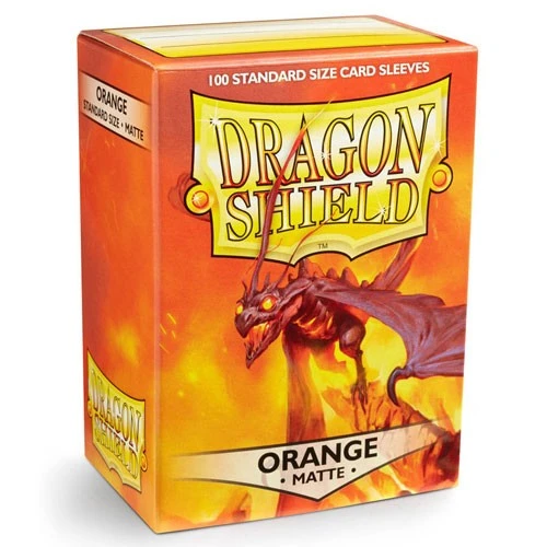 Arcane Tinmen Gaming Accessories Dragon Shield: Orange -matte (100) 3 Arcane Tinmen Gaming Accessories Dragon Shield: Orange -matte (100)