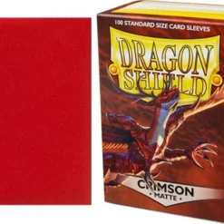Arcane Tinmen Dragon Shield: Crimson - Matte (100)