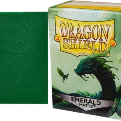 Arcane Tinmen Dragon Shield: Emerald - Matte (100)
