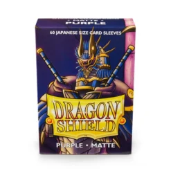 Arcane Tinmen Dragon Shields : Purple - Matte (60 Count Japanese Size) Gaming Accessories