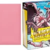 Arcane Tinmen Gaming Accessories Dragon Shields : Pink - Matte (60 Count Japanese Size)