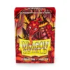 Arcane Tinmen Gaming Accessories Dragon Shields : Crimson - Matte (60 Count Japanese Size)