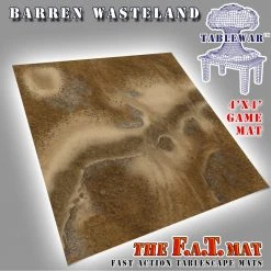 TableWar Barren Wasteland 4 X 4 FAT Mat