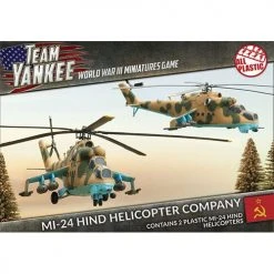 Battlefront Team Yankee : MI-24 Hind Helicopter Company
