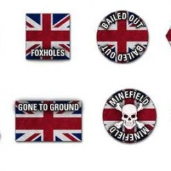 Battlefront Team Yankee : British Token Set